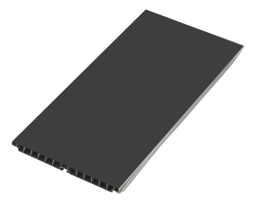 Zocalo Rodapie Pvc 4 Metros Negro Altura 15 Cm Hinova