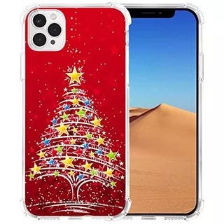 Funda iPhone 13 Pro Max Diseño De Navidad, Cubierta De...
