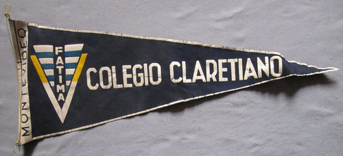 Antiguo Banderin Colegio Claretiano Montevideo