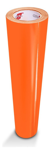 Vinil Para Corte Oracal 651 Brillante 0.61x20 M Color Naranja Pastel