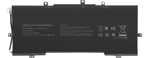 Bateria Hp Vr03xl 11.4 V  Para Hp Envy 13t-d 13-d Series