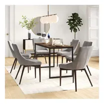 Comprar Mesa De Comedor Industrial Tu Mesita Jack Color Marrón