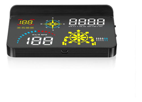 A Q10 Gps Hud Coche Hud Encabezar Pantalla Gps Con Capucha