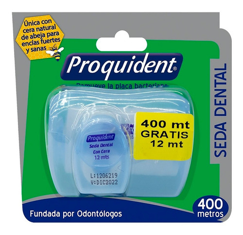 Oferta Seda Dental X 400mt Gratis Seda Dental X 12mts