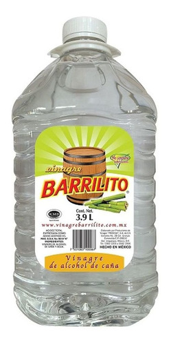 Vinagre Blanco Barrilito 3.9 Lt Caja Con 4 Piezas