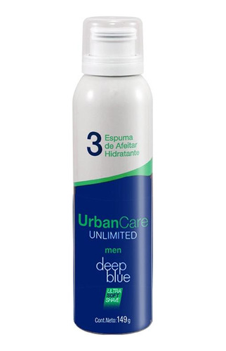 Espuma Urban Care Deep Blue 149gr