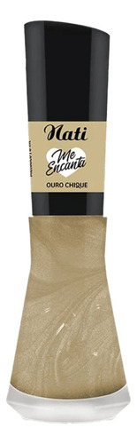 Esmalte Nati Ouro Chique Cintilante