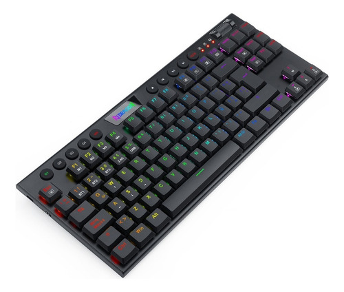 Redragon Horus Tkl K621 Teclado Mecánico Wireless Rgb Low-pr