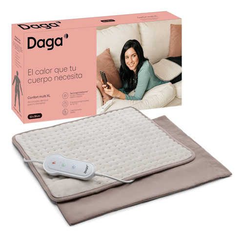 Daga Almohadilla Térmica Confort Multi Xl, Tecnología