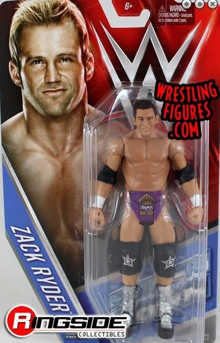 Luchadores Wwe Zack Ryder 100 % Mattel Original