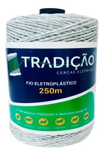 Fio Para Cerca Elétrica Rural Eletroplastico - Rolo 250m