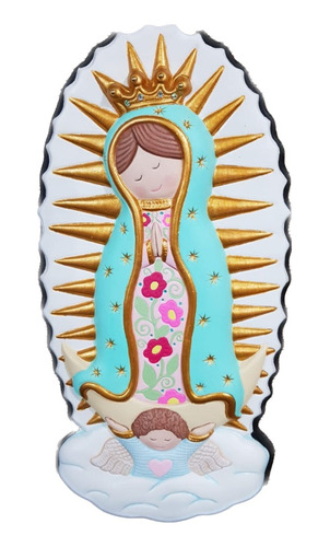 Virgen De Guadalupe, Artesania Mexicana De Cerámica 