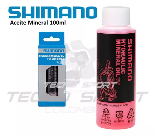Aceite mineral shimano freno disco hidráulico 100ml SHIMANO