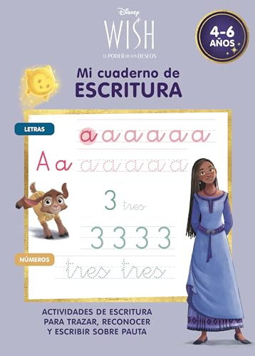 Disney Wish Mi Cuaderno De Escritura - Disney