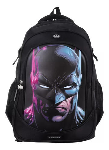 Mochila K-swiss Batman Edicion Limitada Compartimiento Laptop Escolar 