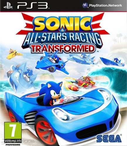 Sonic & All Stars Racing Transformed Ps3 Oferta