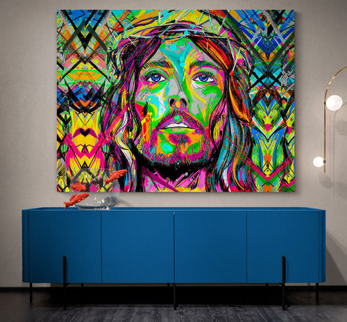 Cuadro En Lienzo Tayrona Store Jesus Cristo 001 50x40cm