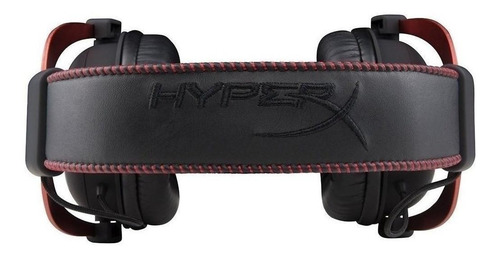 Imagen 3 de 3 de Audífonos gamer HyperX Cloud II KHX-HSCP rojo