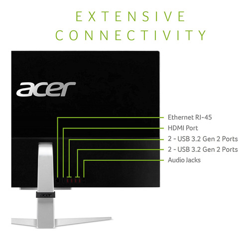 Acer Aspire C27-1655-uri5 Aio Desktop | 27 Pantalla Full