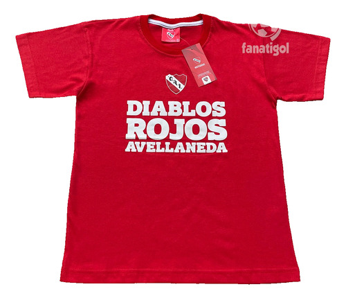 Remera Independiente De Niño Con Licencia Oficial 