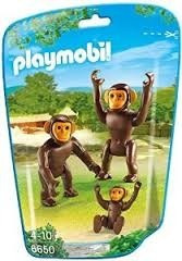 Playmobil 6650 Animales Zoo Monos Changos Simios Bebe Safari