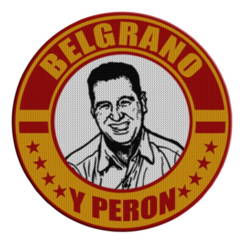 Parche Termoadhesivo Peron Y Belgrano De San Nicolas