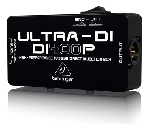 Direct Box Passivo Behringer Di400p Ultra