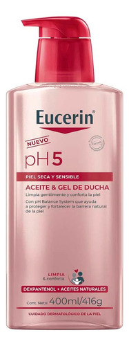 Eucerin Aceite Y Gel De Ducha Ph5 400ml Neutra