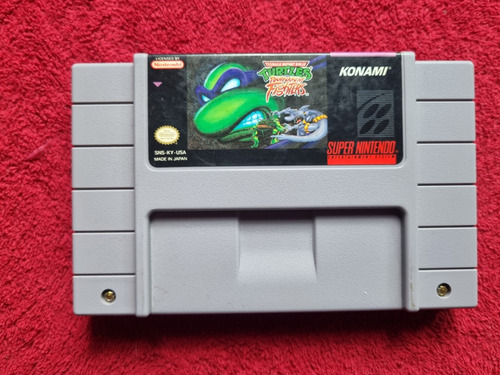 Teenage Mutant Ninja Turtles Tournament Fighters Snes 