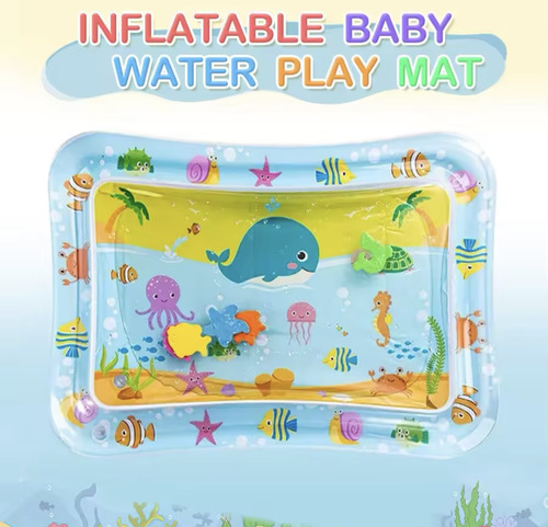 Colchoneta Con Agua De Estimulación Didáctica Para Bebés