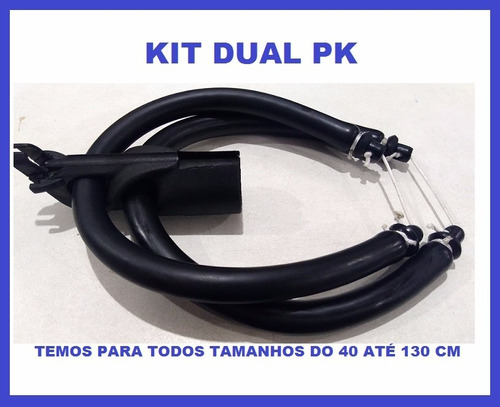 Kit Dual Cabeçote Pk Fh+2 Borrachas Circular 16mm Já Montado