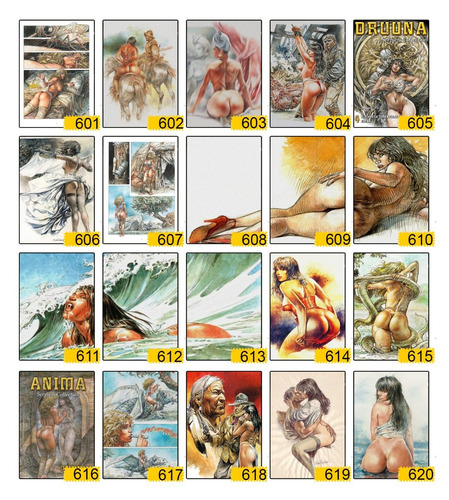 Imagem 9 de 10 de Kit 10 Placas Poster Decorativos Retro Vintage Pin Up 20x30
