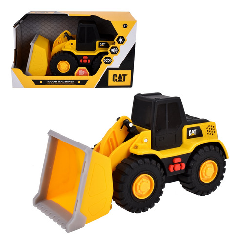 Cat Maquinaria De Construcción Luz Y Sonido Cargador Frontal