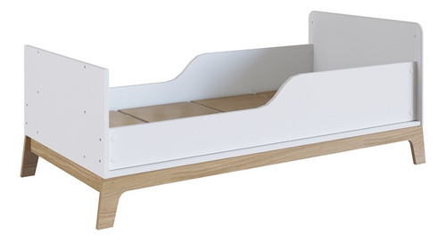 Berço 3 Em 1 Colchão Certificado Favo De Mel 011 Bco Cor Branco