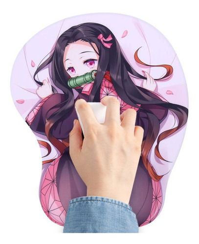 Alfombrillas De Ratón Demon Slayer 3d Anime Kamado Nezuko