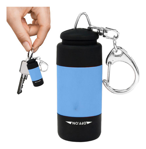 Linterna De Bolsillo Linterna Recargable Llavero Con Luz De