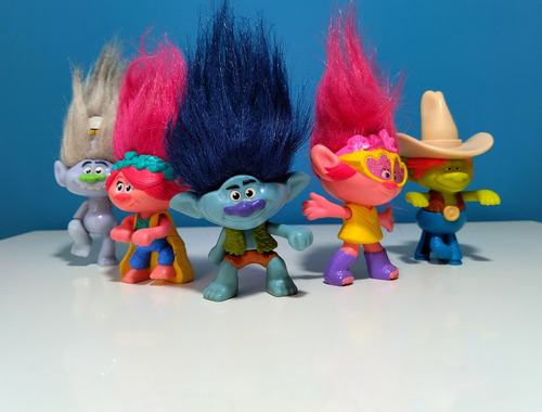 Muñecos Trolls Se Armo La Banda X 5 (Usado)