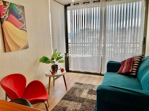 Departamento En Venta De 1 Dorm. En Santiago