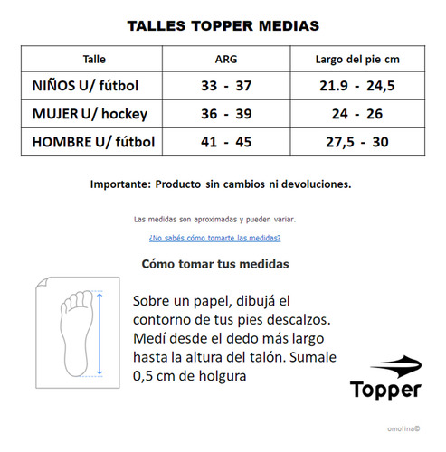 Imagen 2 de 2 de Medias Topper Training Pack X 3 Invisibles Elite Mujer Ng Bl