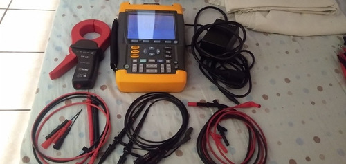 Multimetro Osciloscopio Fluke 199c Fuent Generador Señal Kit