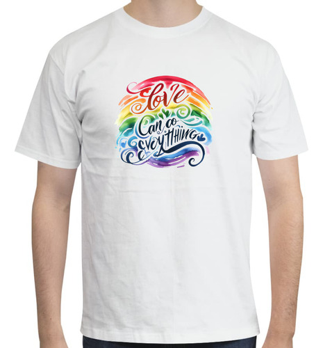 Playera Diseño Love Lgbtiq+ - Amor Pride - Love