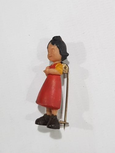 Imagen 6 de 8 de Heidi Antiguo Prendedor Plástico Mag 58196