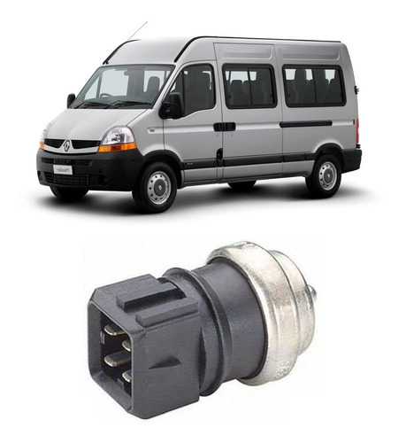 Imagem 2 de 6 de Sensor Temperatura Da Injeção Master 2.5 16v G9u 2005-2012