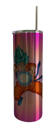 Termo Café Skinny Tumbler Goku Dragon Ball Super