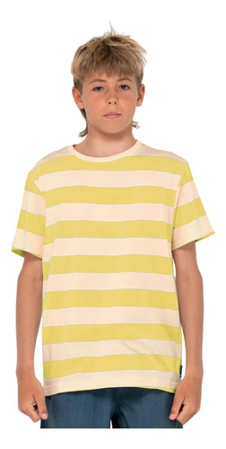 Remera Algodon Niño Rusty Busted Custard Short Sleeve