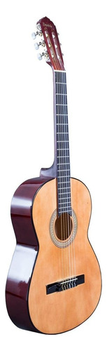 Guitarra Clásica Española Marrón Con Funda