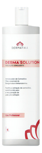  Solução Emoliente Para Limpeza De Pele Derma Solution 1l