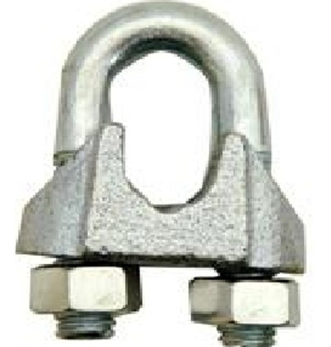 Perro Para Guaya Galvanizado De 16mm - 5/8 Paquete De 2 Pza