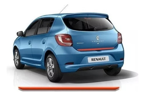 Friso Do Porta Malas Renault Sandero 15/ Vermelho Refletivo