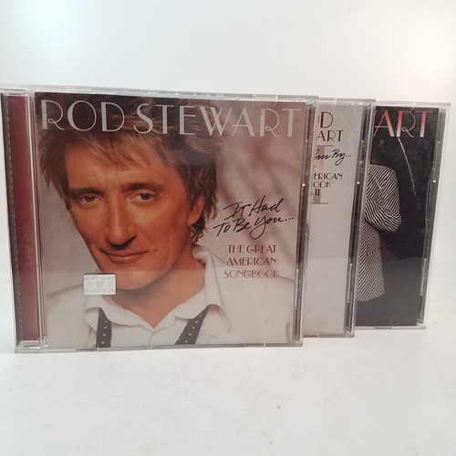 Rod Stewart - Great American Songbook Vol. 1 2 3 - 3cd - M 